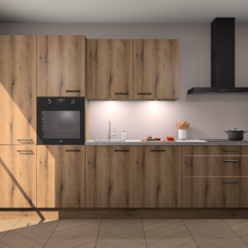 Goud Eiken keuken Selfoss 95724