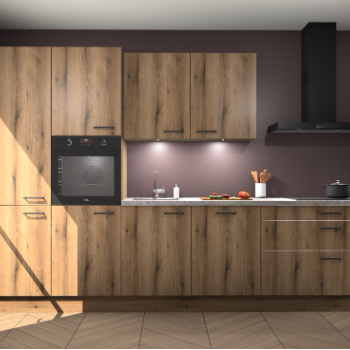 Goud Eiken keuken Selfoss 95725