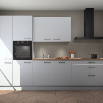 Sneeuwwitte hoogglans keuken Selfoss 95820