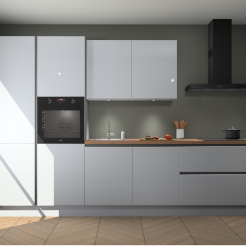 Sneeuwwitte hoogglans greeploze keuken Selfoss 95822