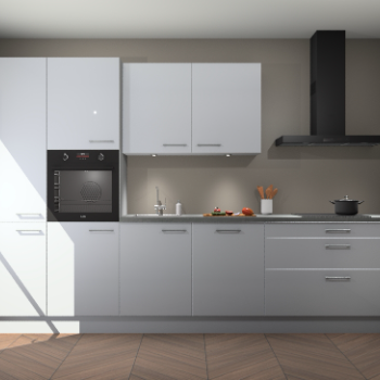 Sneeuwwitte hoogglans keuken Selfoss 95830