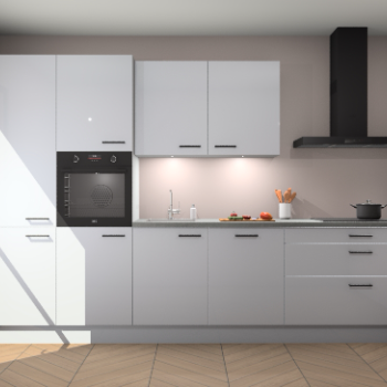 Sneeuwwitte hoogglans keuken Selfoss 95833