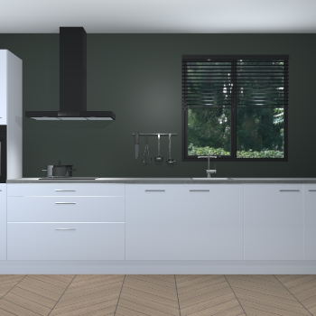 Sneeuwwitte hoogglans keuken Quito 95946