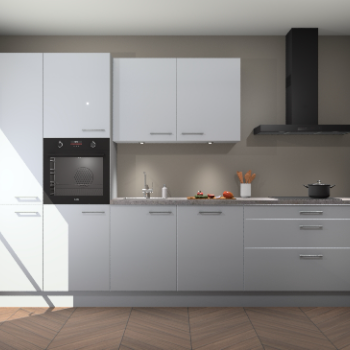 Sneeuwwitte hoogglans keuken Selfoss 95861