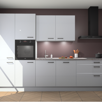 Sneeuwwitte hoogglans keuken Selfoss 95865