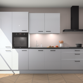 Sneeuwwitte hoogglans keuken Selfoss 95872