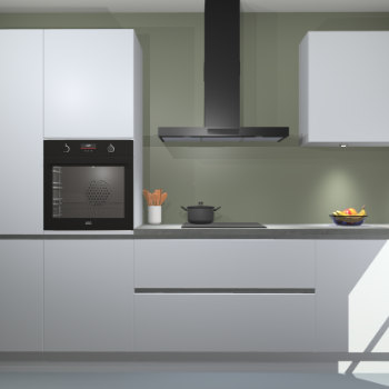 Sneeuuwwitte greeploze keuken Athene 67527