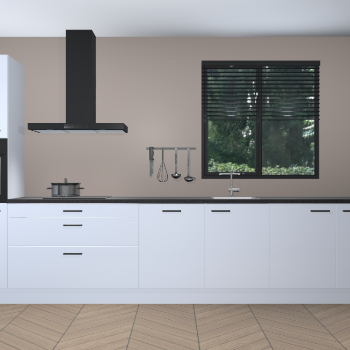 Sneeuwwitte hoogglans keuken Quito 95963