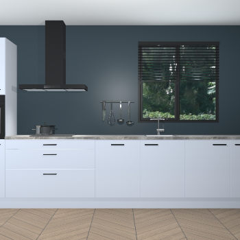 Sneeuwwitte hoogglans keuken Quito 95981