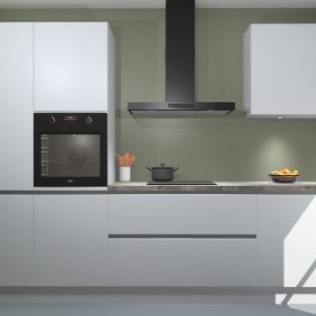 Sneeuuwwitte greeploze keuken Athene 67539