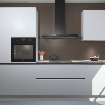 Sneeuuwwitte greeploze keuken Athene 67542