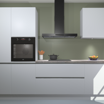 Sneeuuwwitte greeploze keuken Athene 67545