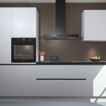 Sneeuuwwitte greeploze keuken Athene 67554