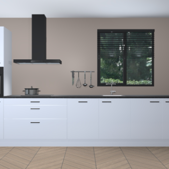 Sneeuwwitte hoogglans keuken Quito 95997