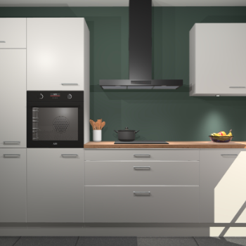 Zijdegrijze keuken Athene 67676