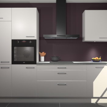 Zijdegrijze keuken Athene 67687