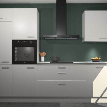 Zijdegrijze keuken Athene 67688