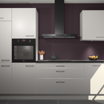 Zijdegrijze keuken Athene 67695