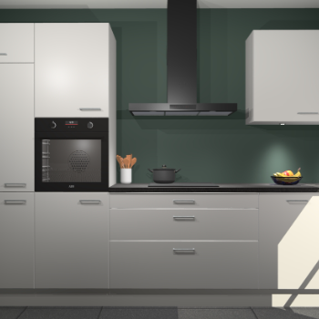 Zijdegrijze keuken Athene 67697