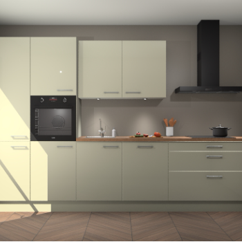 Magnolia hoogglans keuken Selfoss 96063