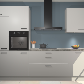 Zijdegrijze keuken Athene 67708