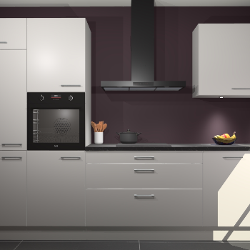 Zijdegrijze keuken Athene 67720