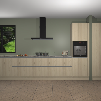 Vuren greeploze keuken Angola 97444