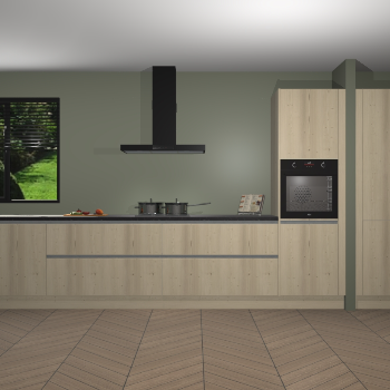 Vuren greeploze keuken Angola 97456