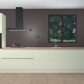 Magnolia hoogglans greeploze keuken Quito 96345