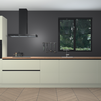 Magnolia hoogglans greeploze keuken Quito 96348