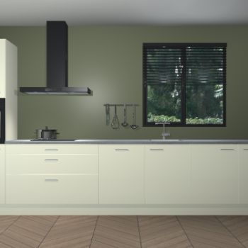 Magnolia hoogglans keuken Quito 96350