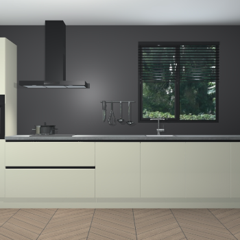 Magnolia hoogglans greeploze keuken Quito 96354