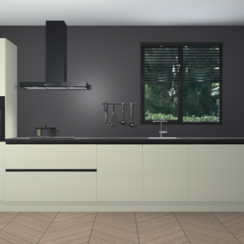 Magnolia hoogglans greeploze keuken Quito 96361