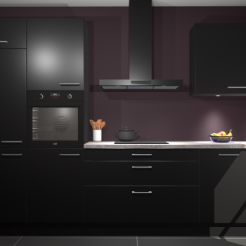 Zwarte keuken Athene 67943