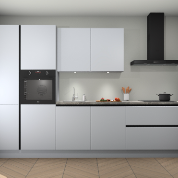 Sneeuwwitte greeploze keuken Selfoss 96394