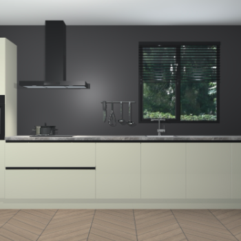 Magnolia hoogglans greeploze keuken Quito 96546