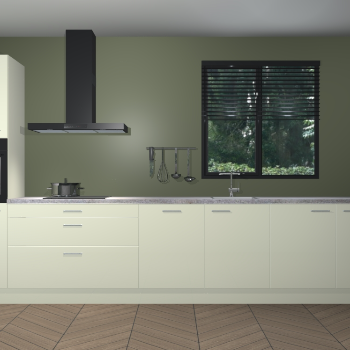 Magnolia hoogglans keuken Quito 96557