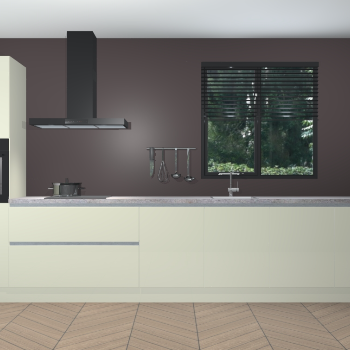 Magnolia hoogglans greeploze keuken Quito 96558