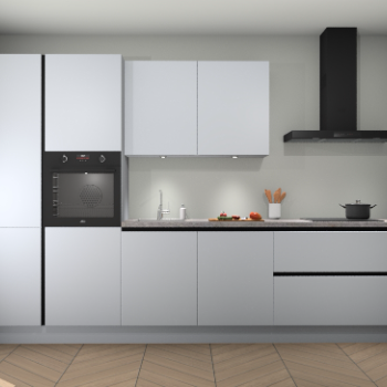 Sneeuwwitte greeploze keuken Selfoss 96407