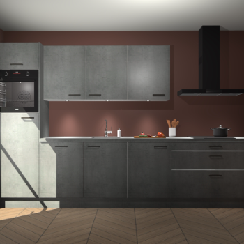 Beton Parelgrijs keuken Asmara 97781