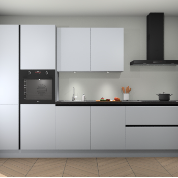 Sneeuwwitte greeploze keuken Selfoss 96419