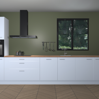 Sneeuwwitte keuken Quito 35463