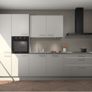 Zijdegrijze keuken Selfoss 96446