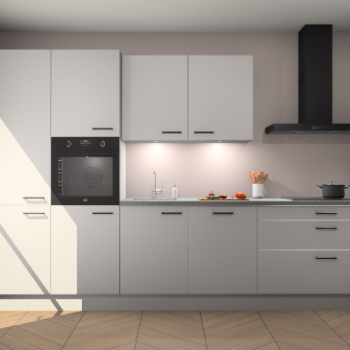 Zijdegrijze keuken Selfoss 96449