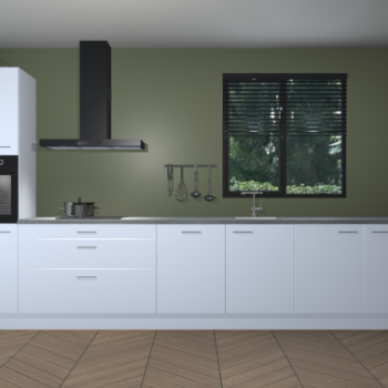 Sneeuwwitte keuken Quito 35469