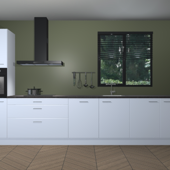 Sneeuwwitte keuken Quito 35475