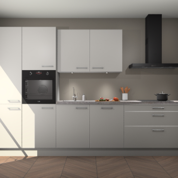 Zijdegrijze keuken Selfoss 96470