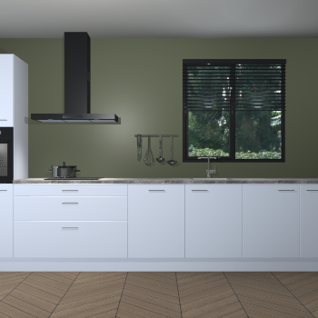 Sneeuwwitte keuken Quito 35481