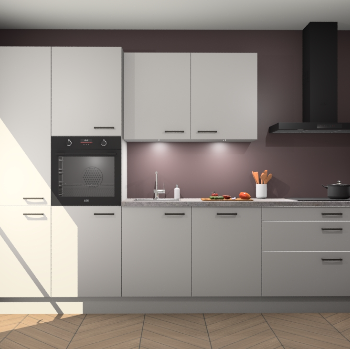 Zijdegrijze keuken Selfoss 96474