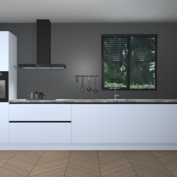 Sneeuwwitte greeploze keuken Quito 35485